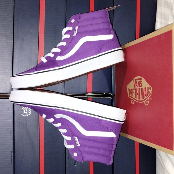 Vans Other - New lower price! Get it fast! Filmore Hi Vans new in box Purple 💜